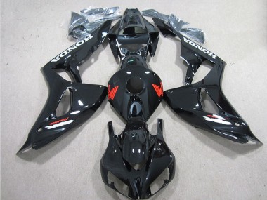 Carenados Moto CBR 1000 RR 06-07 - Negro Rojo Fireblade Calcomanía