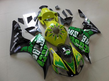 Carenados Moto CBR 1000 RR 06-07 - Verde Amarillo Rossi