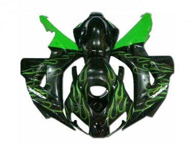 Carenados Moto CBR 1000 RR 06-07 - Verde Llama Negro