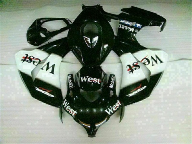 Carenados Moto CBR 1000 RR 08-11 - Blanco Negro West Carenados Moto CBR 1000 RR 08-11 - Blanco Negro West