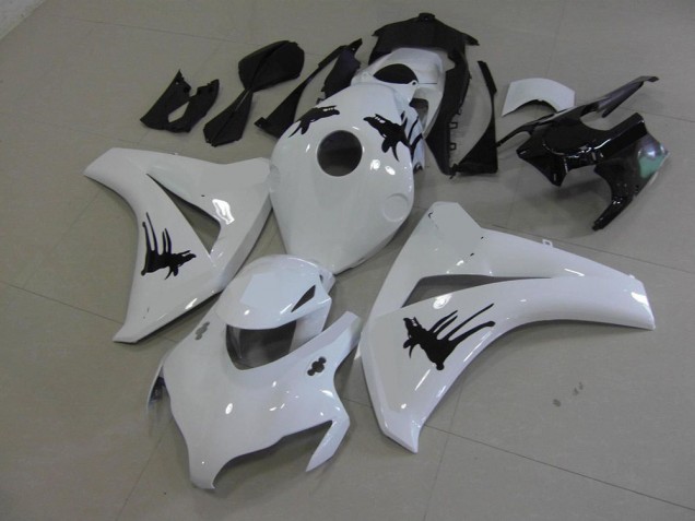 Carenados Moto CBR 1000 RR 08-11 - Blanco con Especial Calcomanías Carenados Moto CBR 1000 RR 08-11 - Blanco con Especial Calcomanías