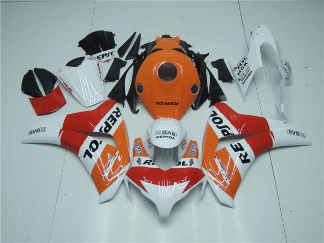 Carenados Moto CBR 1000 RR 08-11 - Naranja Blanco Rojo Repsol Carenados Moto CBR 1000 RR 08-11 - Naranja Blanco Rojo Repsol