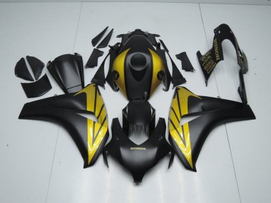 Carenados Moto CBR 1000 RR 08-11 - Negro Mate & Oro