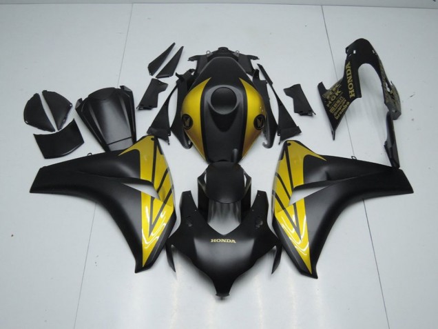 Carenados Moto CBR 1000 RR 08-11 - Negro Mate & Oro Carenados Moto CBR 1000 RR 08-11 - Negro Mate & Oro