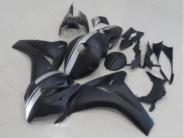 Carenados Moto CBR 1000 RR 08-11 - Negro Mate & Plata Carenados Moto CBR 1000 RR 08-11 - Negro Mate & Plata