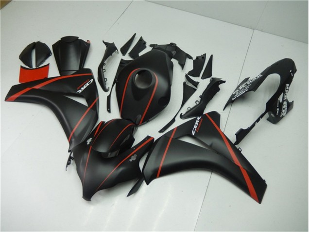 Carenados Moto CBR 1000 RR 08-11 - Negro Mate Rojo Carenados Moto CBR 1000 RR 08-11 - Negro Mate Rojo