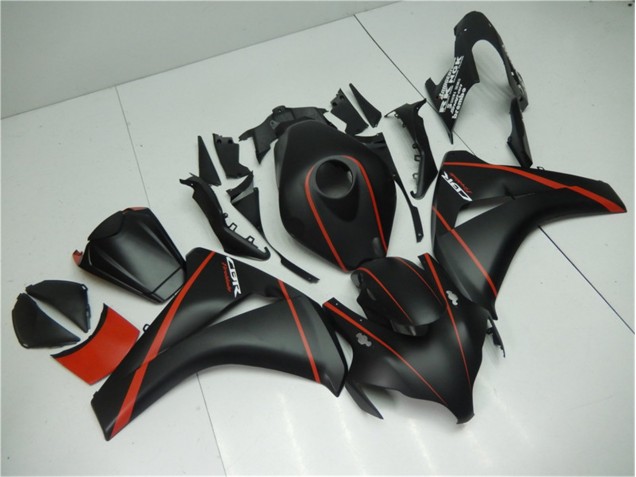 Carenados Moto CBR 1000 RR 08-11 - Negro Mate Rojo Carenados Moto CBR 1000 RR 08-11 - Negro Mate Rojo
