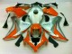 Carenados Moto CBR 1000 RR 08-11 - Plata Naranja Carenados Moto CBR 1000 RR 08-11 - Plata Naranja