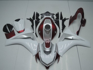 Carenados Moto CBR 1000 RR 08-11 - Rojo Blanco & Plata