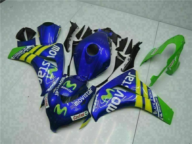 Carenados Moto CBR 1000 RR 08-11 - Verde Azul Carenados Moto CBR 1000 RR 08-11 - Verde Azul