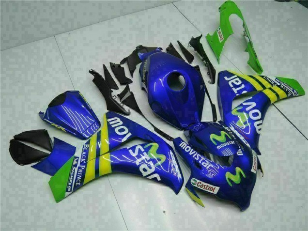 Carenados Moto CBR 1000 RR 08-11 - Verde Azul Carenados Moto CBR 1000 RR 08-11 - Verde Azul