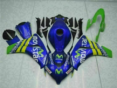 Carenados Moto CBR 1000 RR 08-11 - Verde Azul
