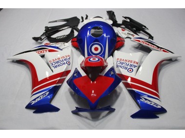 Carenados Moto CBR 1000 RR 12-16 - Azul Rojo Royal Air Force Reserves