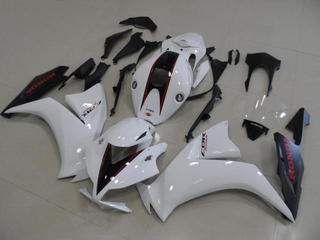 Carenados Moto CBR 1000 RR 12-16 - Blanco & Negro Mate Estilo OEM Carenados Moto CBR 1000 RR 12-16 - Blanco & Negro Mate Estilo OEM