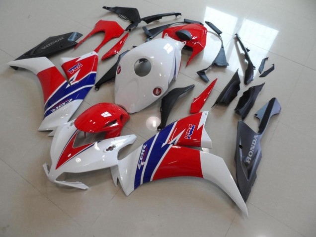 Carenados Moto CBR 1000 RR 12-16 - Blanco Rojo Negro Mate TT Legend Carenados Moto CBR 1000 RR 12-16 - Blanco Rojo Negro Mate TT Legend