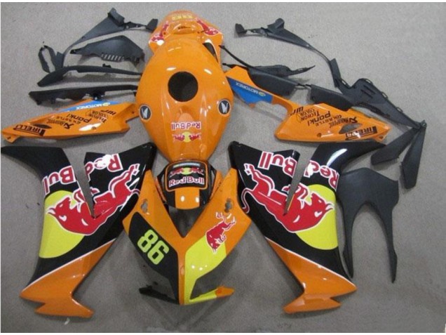 Carenados Moto CBR 1000 RR 12-16 - Red Bull 86 Carenados Moto CBR 1000 RR 12-16 - Red Bull 86
