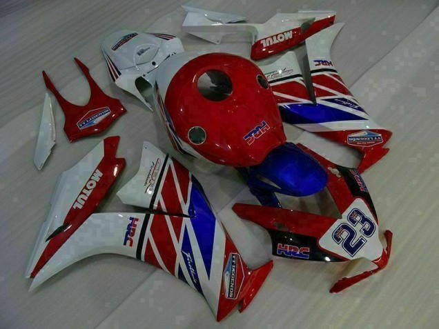 Carenados Moto CBR 1000 RR 12-16 - Rojo Blanco Azul 23 Carenados Moto CBR 1000 RR 12-16 - Rojo Blanco Azul 23