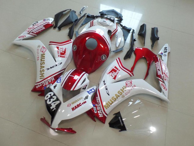 Carenados Moto CBR 1000 RR 12-16 - Rojo Musashi Carenados Moto CBR 1000 RR 12-16 - Rojo Musashi