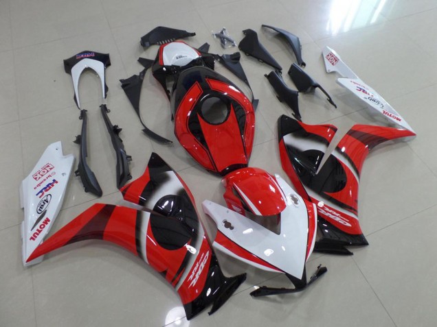 Carenados Moto CBR 1000 RR 12-16 - Rojo Negro Blanco Carenados Moto CBR 1000 RR 12-16 - Rojo Negro Blanco