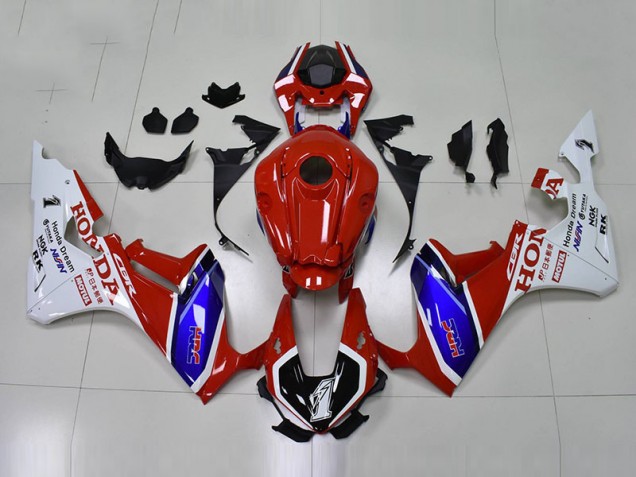 Carenados Moto CBR 1000 RR 17-23 - Rojo Azul HRC Carenados Moto CBR 1000 RR 17-23 - Rojo Azul HRC