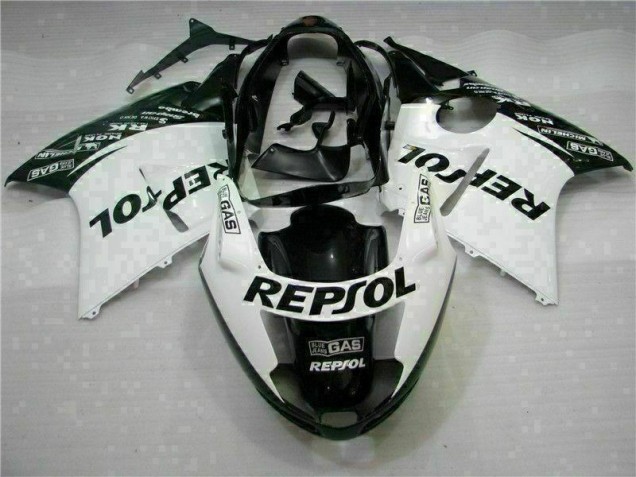 Carenados Moto CBR 1100 XX 96-07 - Blanco Negro Repsol Carenados Moto CBR 1100 XX 96-07 - Blanco Negro Repsol