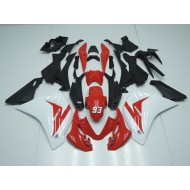 Carenados Moto CBR 125 R 11-13 - Rojo Blanco 93
