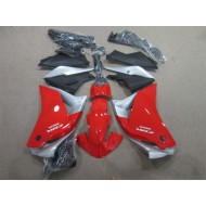 Carenados Moto CBR 125 R 11-13 - Rojo Plata Negro