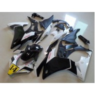 Carenados Moto CBR 500 RR 13-15 - Negro Blanco Denso Rizoma 14