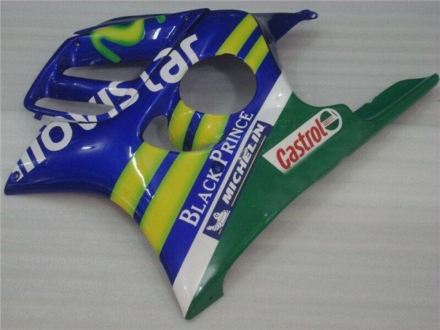 Carenados Moto CBR 600 F3 95-98 - Azul Movistar Castrol Carenados Moto CBR 600 F3 95-98 - Azul Movistar Castrol