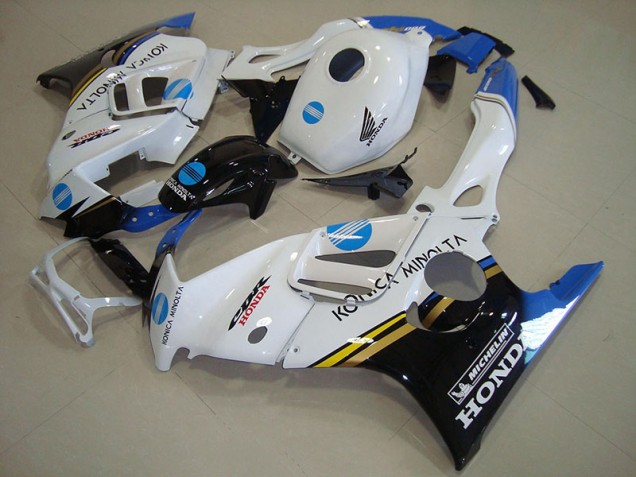 Carenados Moto CBR 600 F3 95-98 - Blanco Azul Konica Minolta Carenados Moto CBR 600 F3 95-98 - Blanco Azul Konica Minolta