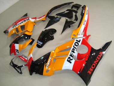 Carenados Moto CBR 600 F3 95-98 - Naranja Negro Repsol