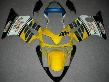 Carenados Moto CBR 600 F4i 01-03 - Amarillo Blanco