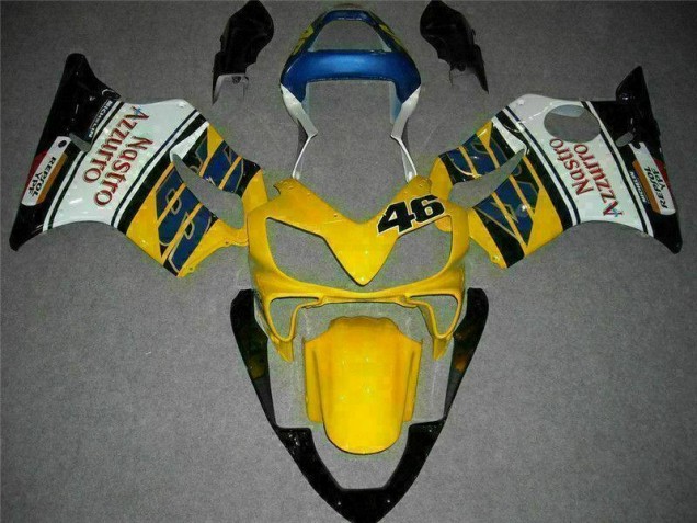 Carenados Moto CBR 600 F4i 01-03 - Amarillo Blanco Carenados Moto CBR 600 F4i 01-03 - Amarillo Blanco