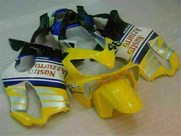Carenados Moto CBR 600 F4i 01-03 - Amarillo Plata Nastro Azzurro Carenados Moto CBR 600 F4i 01-03 - Amarillo Plata Nastro Azzurro