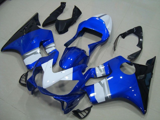 Carenados Moto CBR 600 F4i 01-03 - Blanco Azul Negro Carenados Moto CBR 600 F4i 01-03 - Blanco Azul Negro