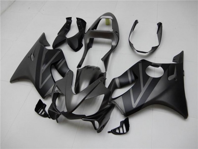 Carenados Moto CBR 600 F4i 01-03 - Negro Mate Gris Carenados Moto CBR 600 F4i 01-03 - Negro Mate Gris