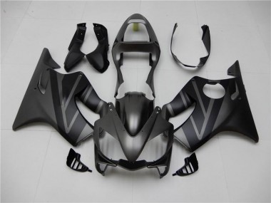 Carenados Moto CBR 600 F4i 01-03 - Negro Mate Gris