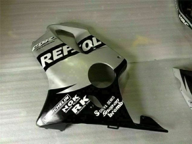 Carenados Moto CBR 600 F4i 01-03 - Negro Plata Repsol Carenados Moto CBR 600 F4i 01-03 - Negro Plata Repsol