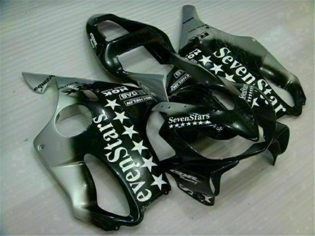 Carenados Moto CBR 600 F4i 01-03 - Negro Plata SevenStarss