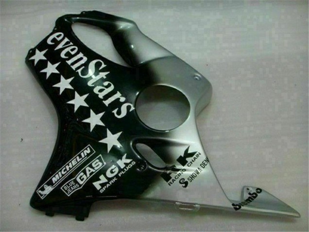Carenados Moto CBR 600 F4i 01-03 - Negro Plata SevenStarss