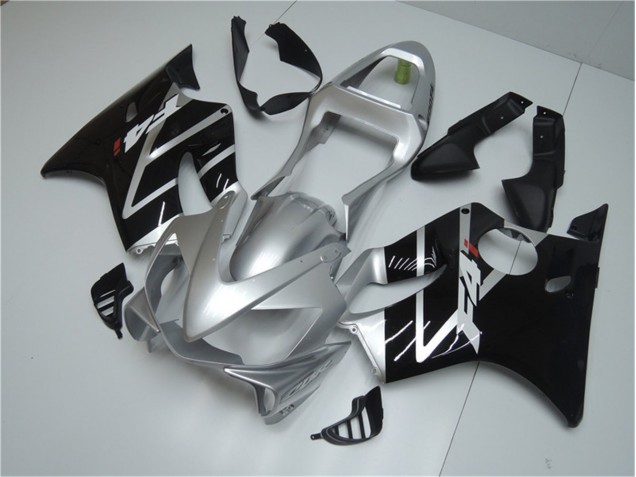 Carenados Moto CBR 600 F4i 01-03 - Plata Negro Carenados Moto CBR 600 F4i 01-03 - Plata Negro