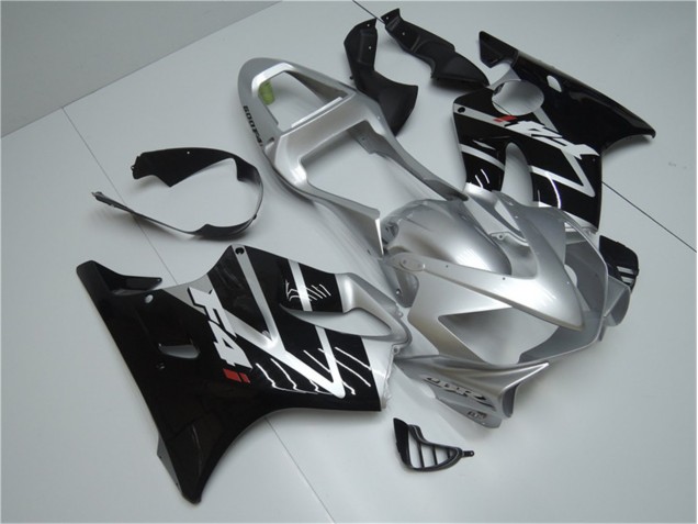 Carenados Moto CBR 600 F4i 01-03 - Plata Negro Carenados Moto CBR 600 F4i 01-03 - Plata Negro