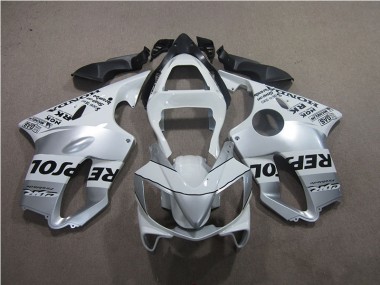 Carenados Moto CBR 600 F4i 01-03 - Plata Repsol