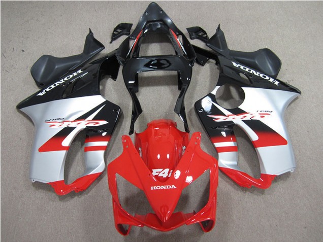 Carenados Moto CBR 600 F4i 01-03 - Rojo Blanco Negro