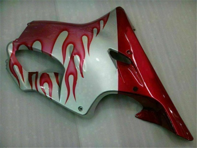 Carenados Moto CBR 600 F4i 01-03 - Rojo Llama Plata