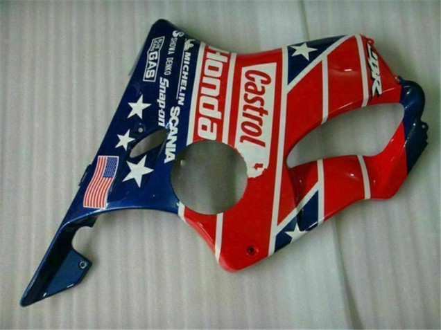 Carenados Moto CBR 600 F4i 04-07 - Azul Rojo Castrol Cycle World Carenados Moto CBR 600 F4i 04-07 - Azul Rojo Castrol Cycle World