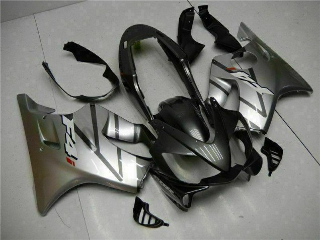 Carenados Moto CBR 600 F4i 04-07 - Plata Negro Carenados Moto CBR 600 F4i 04-07 - Plata Negro