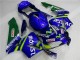 Carenados Moto CBR 600 RR 03-04 - Azul Verde Movistar Castrol Carenados Moto CBR 600 RR 03-04 - Azul Verde Movistar Castrol