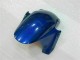 Carenados Moto CBR 600 RR 03-04 - Azul con Plata Llama Carenados Moto CBR 600 RR 03-04 - Azul con Plata Llama