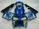 Carenados Moto CBR 600 RR 03-04 - Azul con Plata Llama Carenados Moto CBR 600 RR 03-04 - Azul con Plata Llama